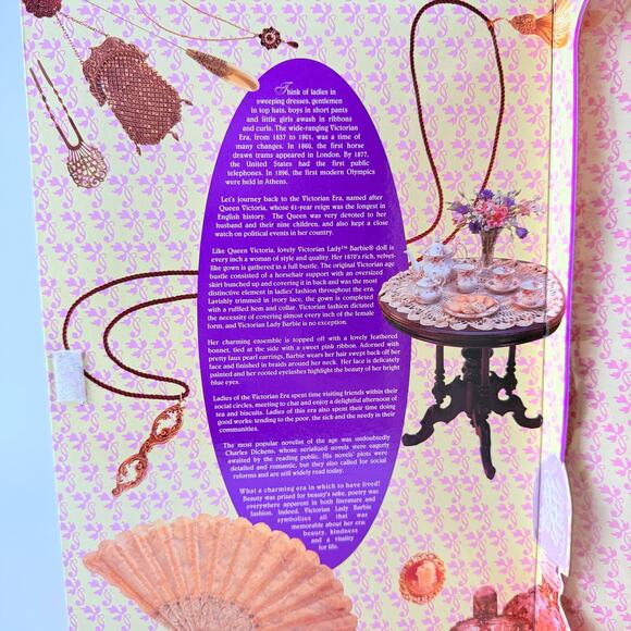 Mattel Barbie Collector Edition The Great Eras Victorian Lady New In Box Sealed - Picture 6 of 8